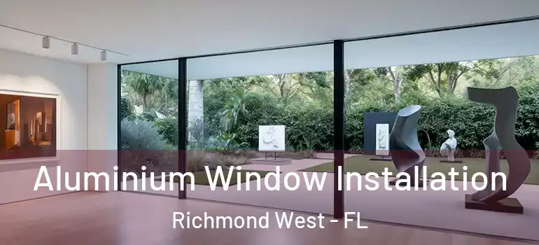  Aluminium Window Installation Richmond West - FL