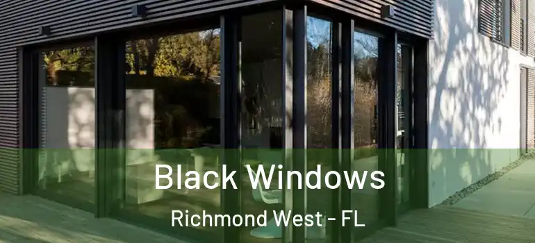  Black Windows Richmond West - FL
