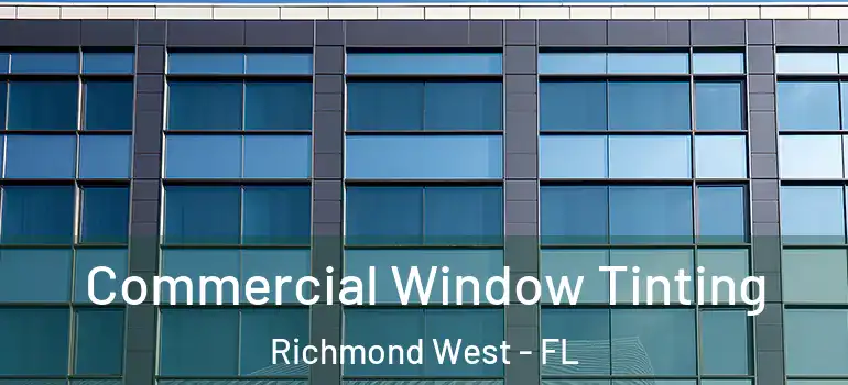  Commercial Window Tinting Richmond West - FL