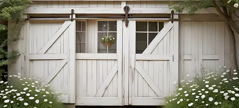 Rear Barn Door Repair in Richmond West, FL