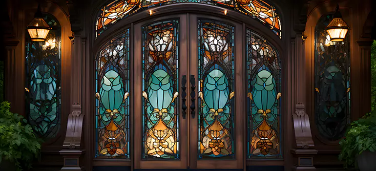 Wrought Iron Storm Door in Richmond West, FL