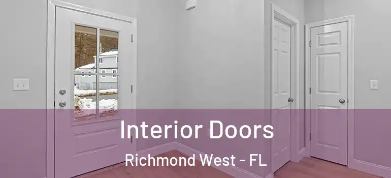  Interior Doors Richmond West - FL