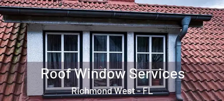  Roof Window Services Richmond West - FL