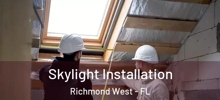 Skylight Installation Richmond West - FL