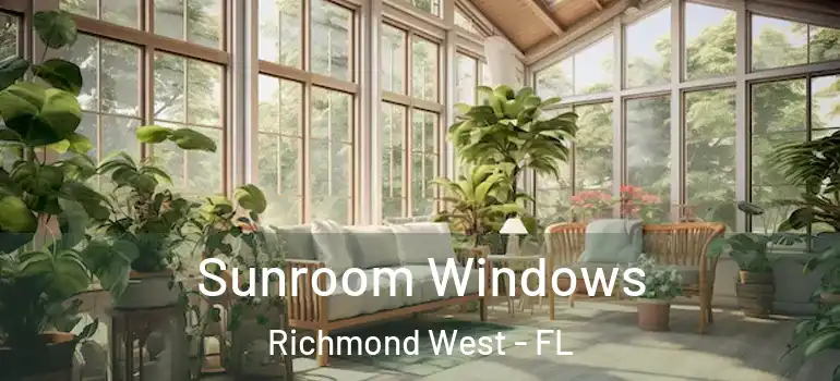  Sunroom Windows Richmond West - FL